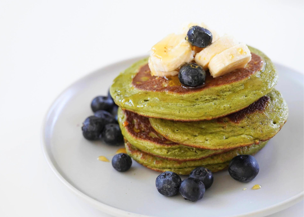 Matcha protein pancake recipe