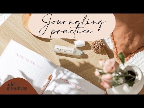 complimentary journaling practice to pair with roller range